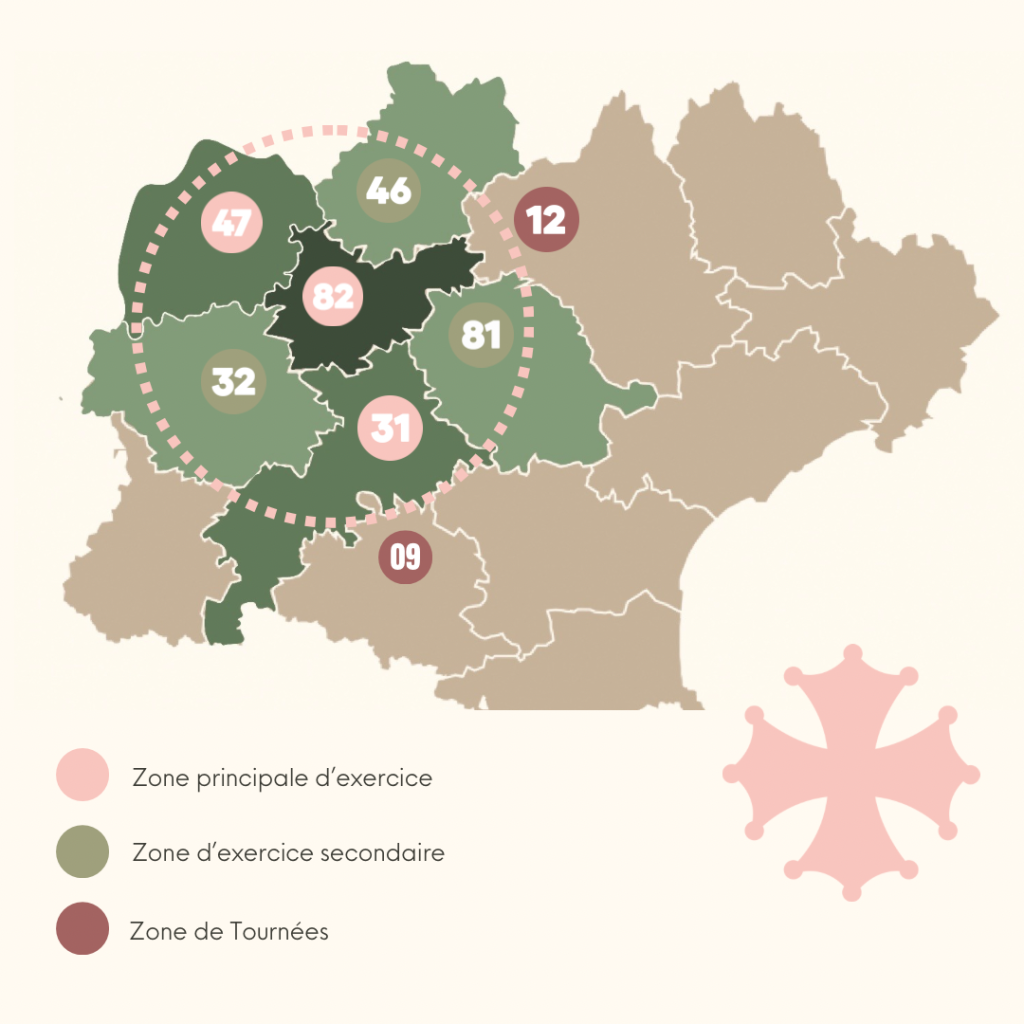 Carte d’occitanie